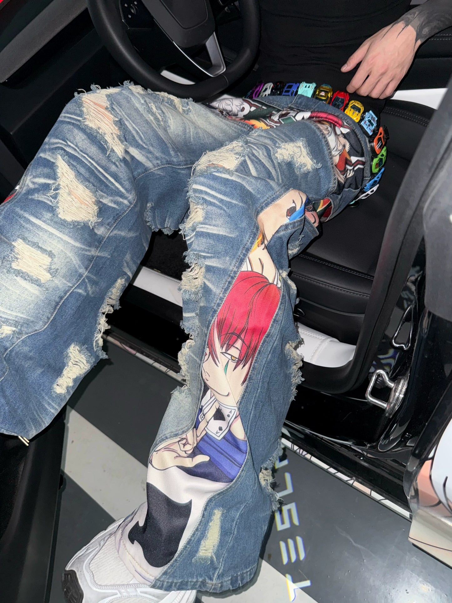 Hunter×Hunter Washed Straight Jeans
