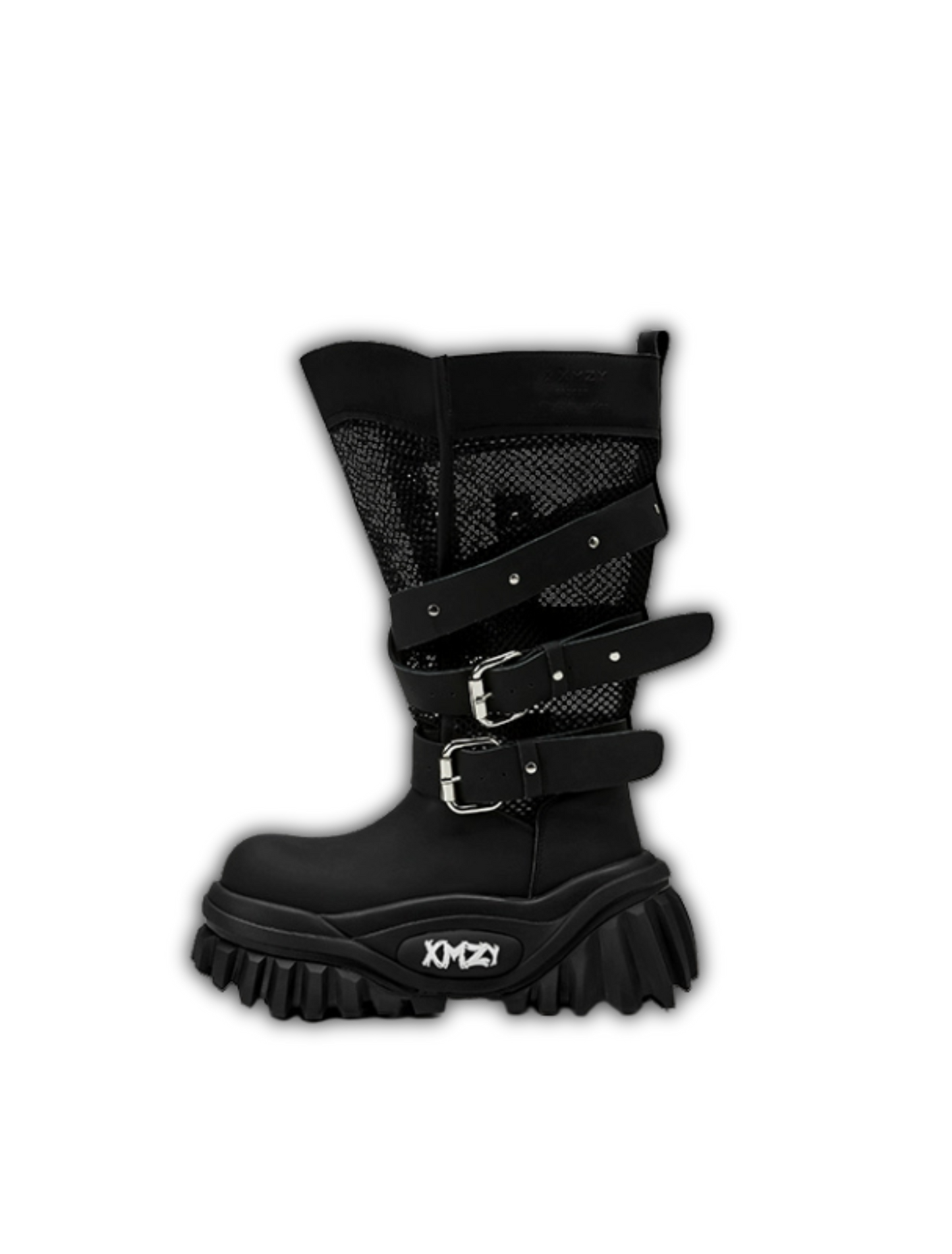 Cut-Out Platform High Boots