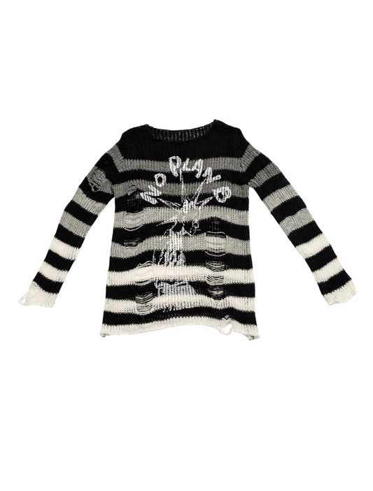 Retro Y2K Gradient Punk Sweater