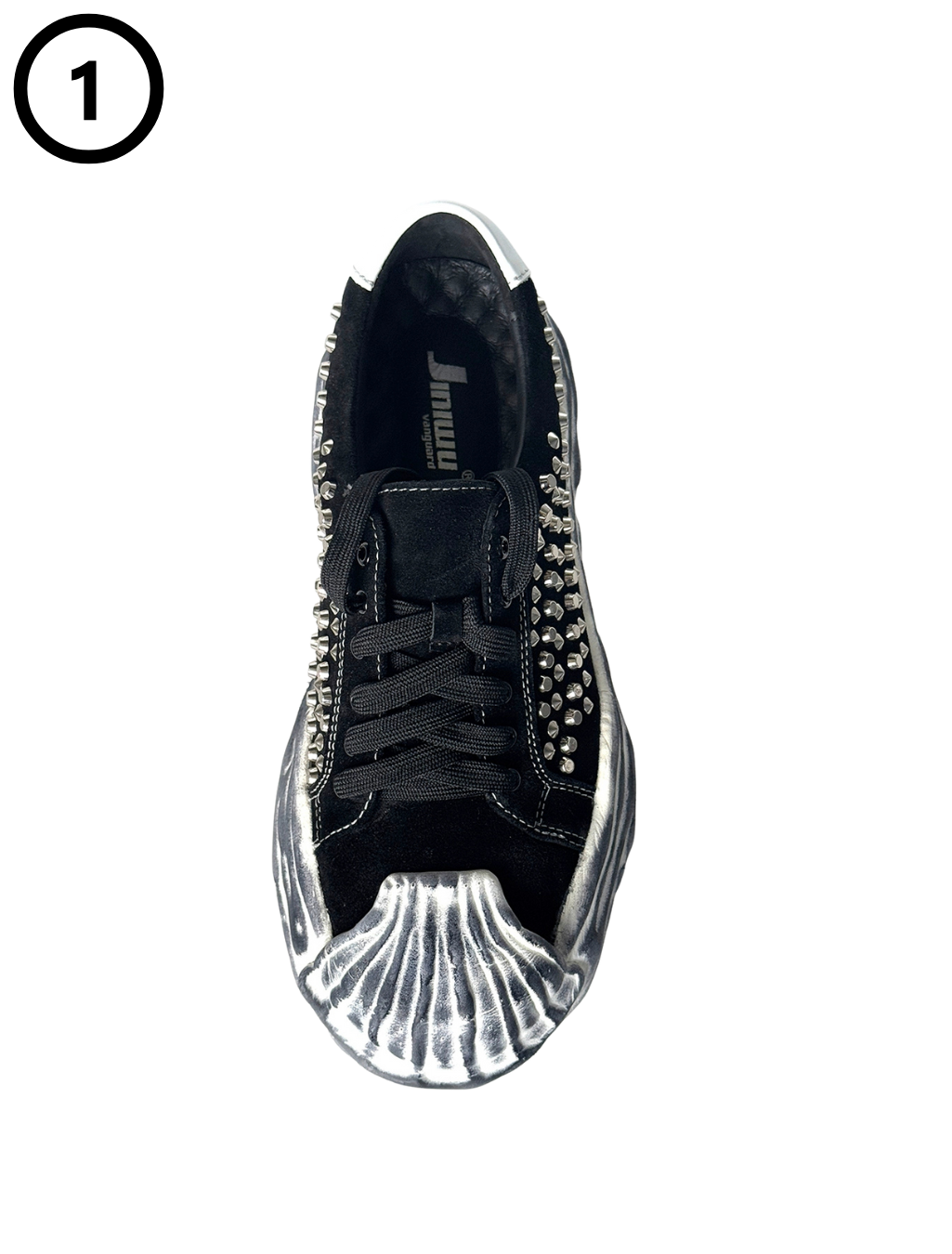 Rivet Shell-Head Sneakers