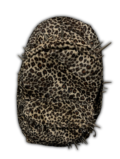 Leopard Rivet Backpack