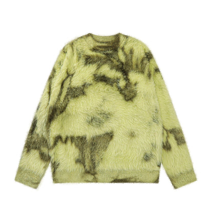 Tie-Dye Mohair Sweater