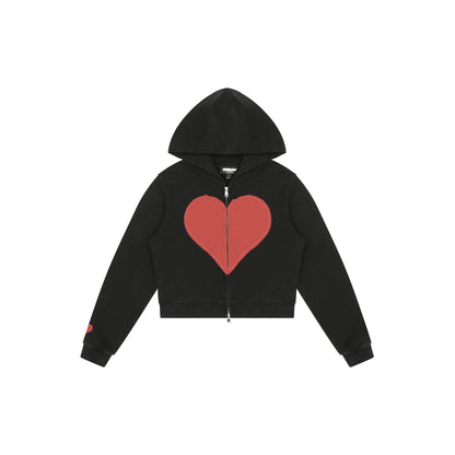 Love Stitch Washed Hoodie