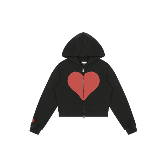 Love Stitch Washed Hoodie