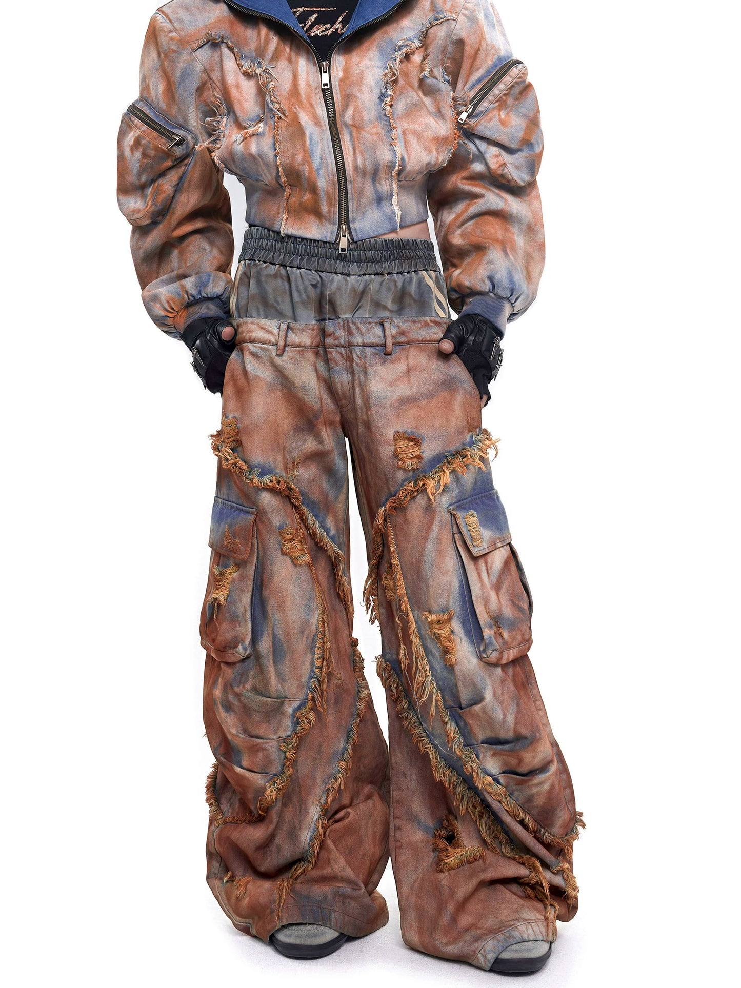 Mud-Dye Denim Set-Up
